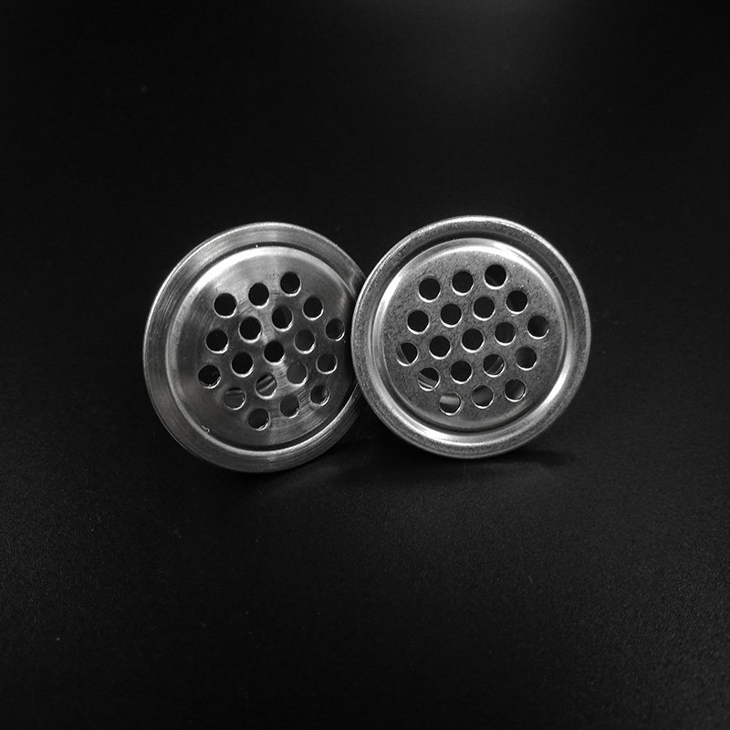 Stainless steel ventilation hole cover Kitchen overall cabinet 19mm flat round hole shoe cabinet ventilation hole loose hole decorative cover