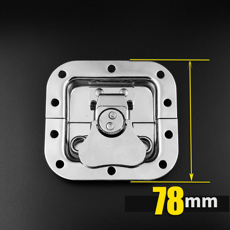 Box Buckle Lock Bag Button Equipment Case Air Box Five Gold Accessories Iron Swivel Buckle Butterfly Buckle Buckle X902