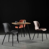 Эйзенланг Специальный обеденный стул Домохозяйство Nordic Restaurant Light Luxury Technology Clate Clate Main Makeup Stool Modern Минималистский обеденный стол и стул