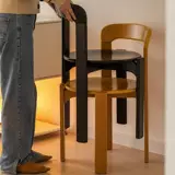 艾森朗特 Дизайнерский стульчик для кормления из натурального дерева для домашнего использования