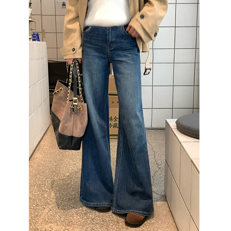 Maternity Jeans Spring and Autumn Thin Style Outerwear Stretchy Flared Long Pants Women High Waist Belly Support Slight Flare Maternity Pants Autumn Wear Maternity Jeans Spring and Autumn Thin Style Outerwear Stretchy Flared Long Pants Women High Waist Belly Support Slight Flare Maternity Pants Autumn Wear