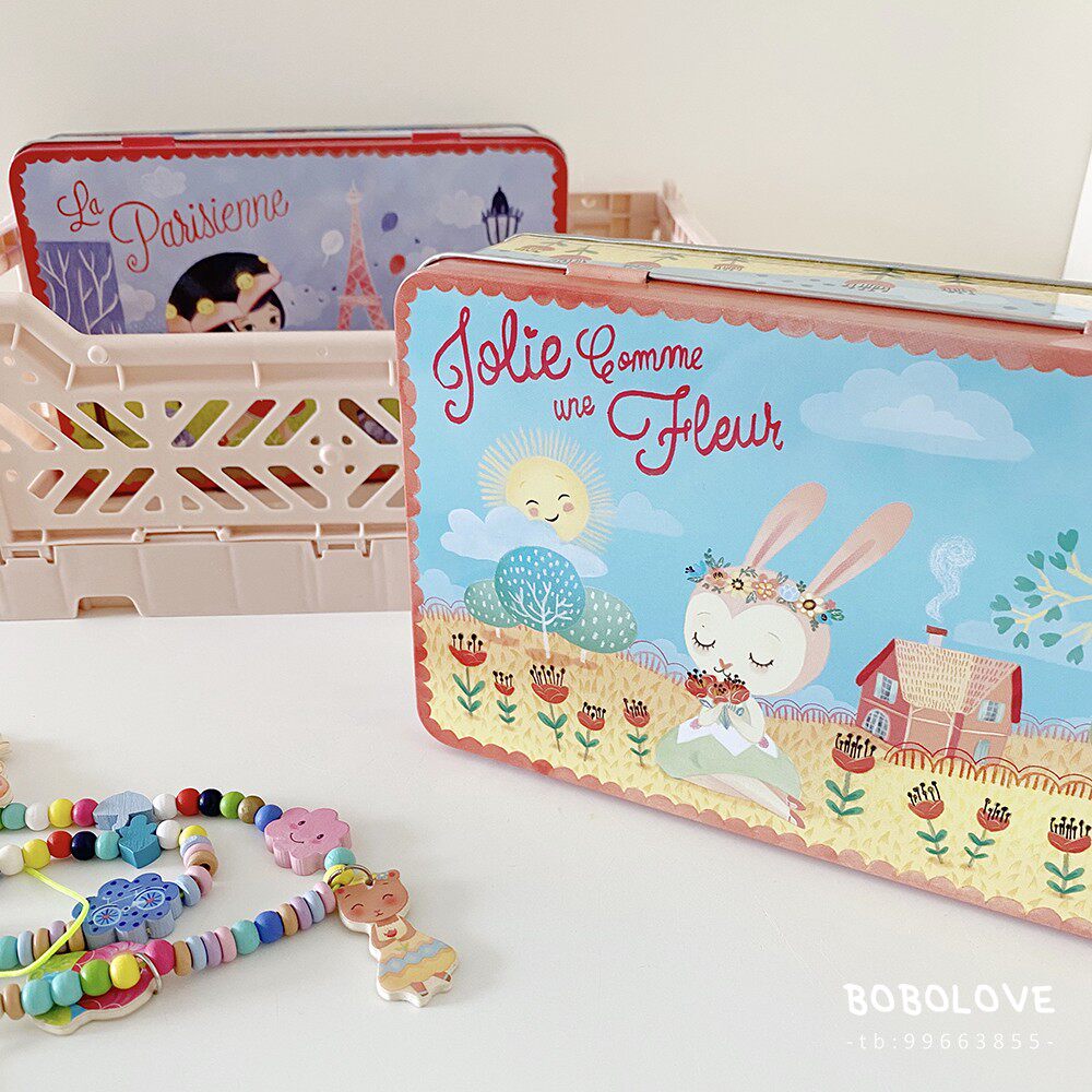 Diy Good-looking Trinket French Vilac Strings Beads Toy Wooden Necklace Handmade Wearing Rope Gift