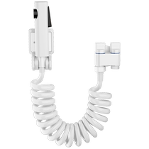 马桶冲洗喷枪伴侣水龙头一进二出角阀卫生间冲洗水枪喷头高压685