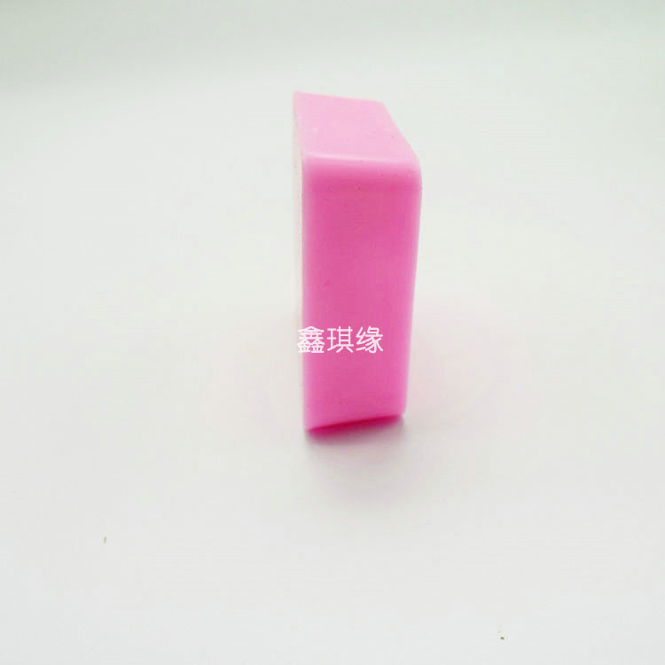 Tự làm khuôn sô cô la yêu gấu yêu phim hoạt hình sáng tạo khuôn mềm silicone khuôn mài mòn khay làm kem
