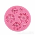 Hoa hướng dương hoa nhỏ hình hoa tự làm handmade sô cô la fondant Epoxy khuôn mềm silicone khuôn mài mòn - Tự làm khuôn nướng