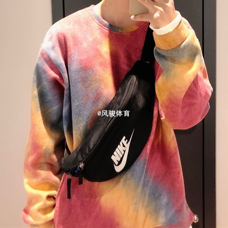 Authentic Nike/Nike Men's and Women's Sports Trendy Waist Bag Chest Bag Crossbody Bag Shoulder Bag Ba5750 Ck0981