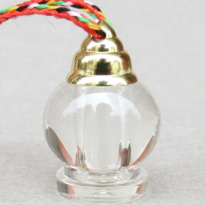 Acrylic Sheerlita pendant pendant Baobottle Gaucal Box can be carried with a Tibetan shelley 6104-PCBM