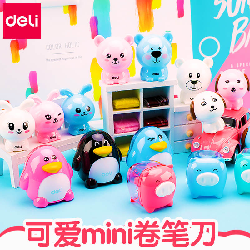Able Pencil Sharpeners Children Elementary School Children Small Portable Pencil Sharpened Knife Cartoon Creativity Cute Pencil Knife Pencil Sharpeners