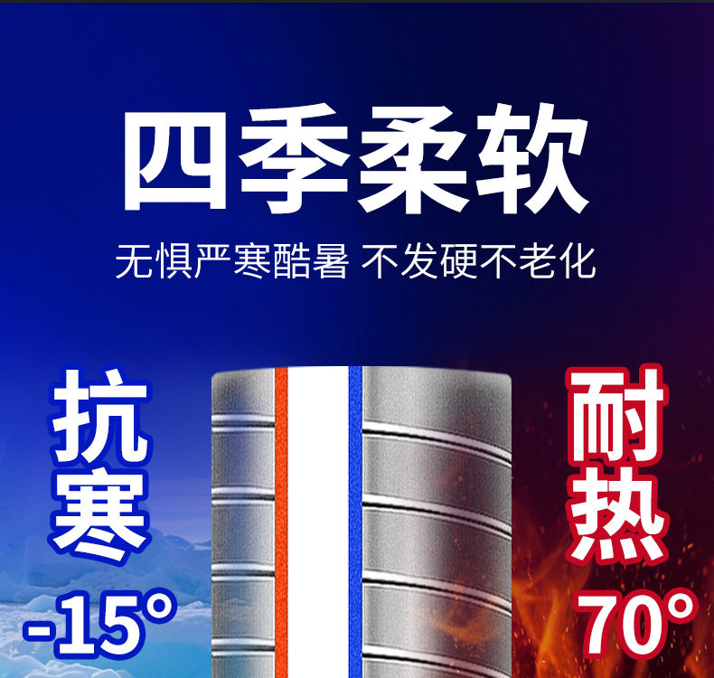 ПВХ труб 钢丝管水泵抽水管吸污塑料防冻水管25pvc透明耐高温增强钢丝软管