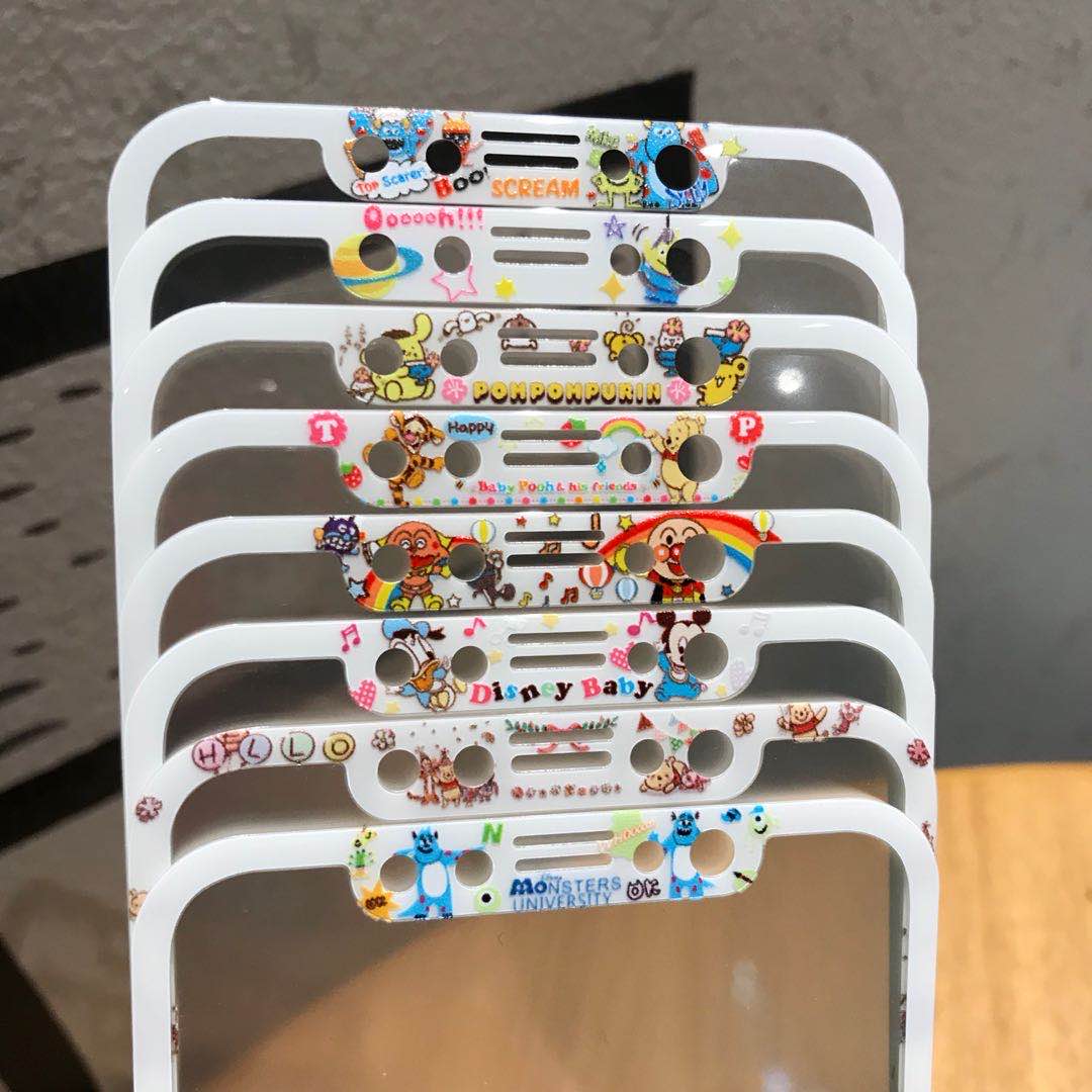 Suitable for 11 Winnie the Pooh cartoon mobile phone color film Apple 11promax big eye monster screen protective film film