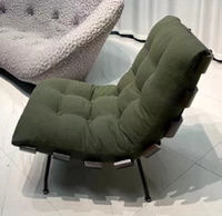 Диван-стул [зеленая замшевая сумка со встроенной молнией]