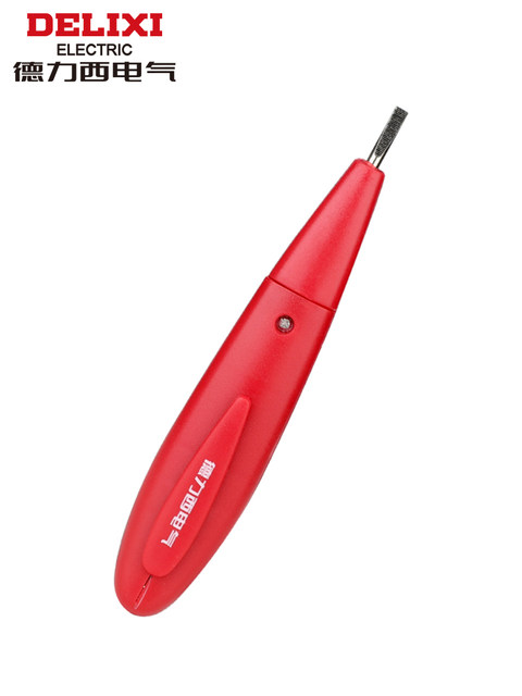 Delixi Sensor Test Pen Non-Contact Household Circuit Detection Electrician Digital Display High-Precision Test Pen