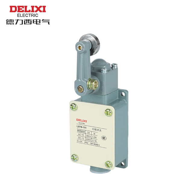 Delixi Limit Switch Lx19-111 Single Wheel Roller Is Installed on the Inside of the Transmission Rod and Can Reset Automatically