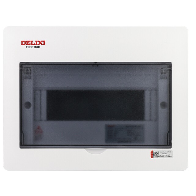 Delixi 42-Circuit Household Luxury Distribution Box, Strong Current Box, Air Switch Circuit Breaker Box, Metal Concealed Wiring
