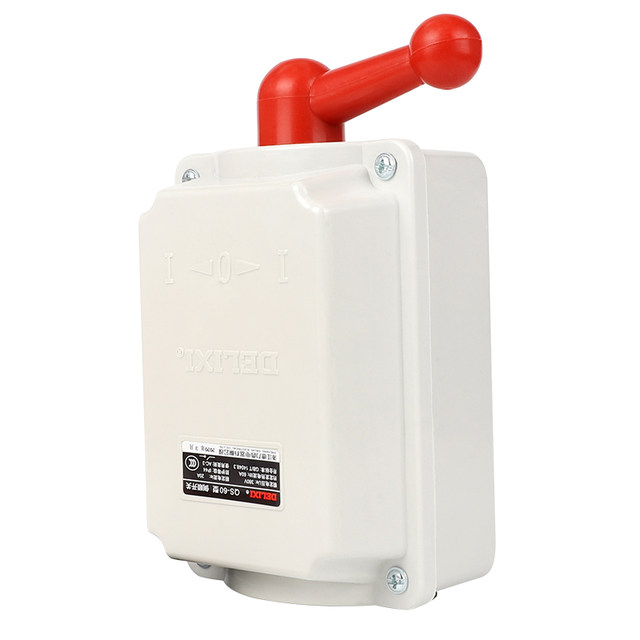 Delixi Qs-60 Waterproof Reverse Switch Qs-60 Reverse Switch Qs-60A Rainproof Motor Switch