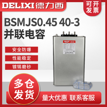 Delixi BSMJS0 45 40-3 Self-healing LV Parallel Power Capacitor Power Reactive Compensation