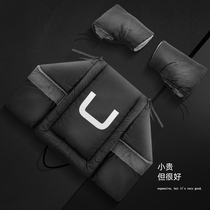 Electric car windshield by winter plus velvet thickened split windshield autumn and winter enlarged wing battery tram cold female