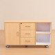 [Clearout Special] (New) High-Quality Mobile Low Cabinet, File Cabinet, Limited Quantity, While Stocks Last