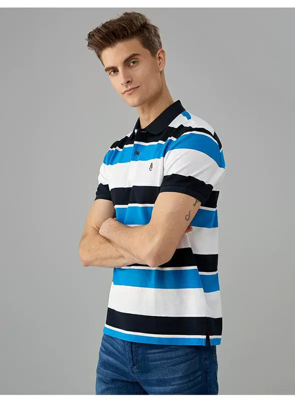 Hush Pupgie Men 2019 Summer Cotton Casual Áo thun ngắn tay Áo sơ mi POLO | PD-29347D - Polo