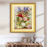 Mona Lisa Cross 2021 Новая линейная вышивка гостиной маленькая спальня ресторан цветочный вышивка ручной работы ручной работы