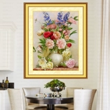 Mona Lisa Cross 2021 Новая линейная вышивка гостиной маленькая спальня ресторан цветочный вышивка ручной работы ручной работы