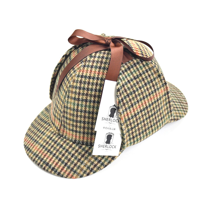 Genuine Sherlock Sherlock deerstalker hat, Sherlock Holmes hat, Pikachu detective hat, Sherlock