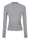Trendy Half-High Collar Slimming Long-Sleeve Base Shirt for Women, Autumn and Winter, Figure-Flattering, Fitted, Regular Shoulder, Small Stand Collar Inner Top