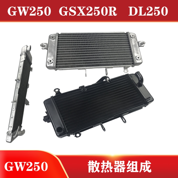GW250 GW250 GSX250R GSX250R DL250 tank universal radiator water inlet hose fan