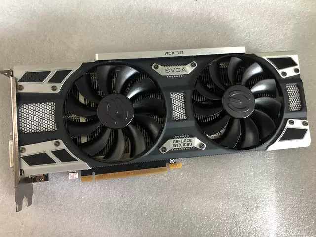 EVGA GTX1080 8G SC ACX3 0 Eat Chicken Graphics Card Nine Percent New Warranty Three Months Running of 280 thousand