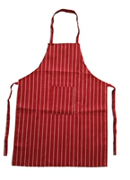 Красная и белая полоса висящая юбка для шеи