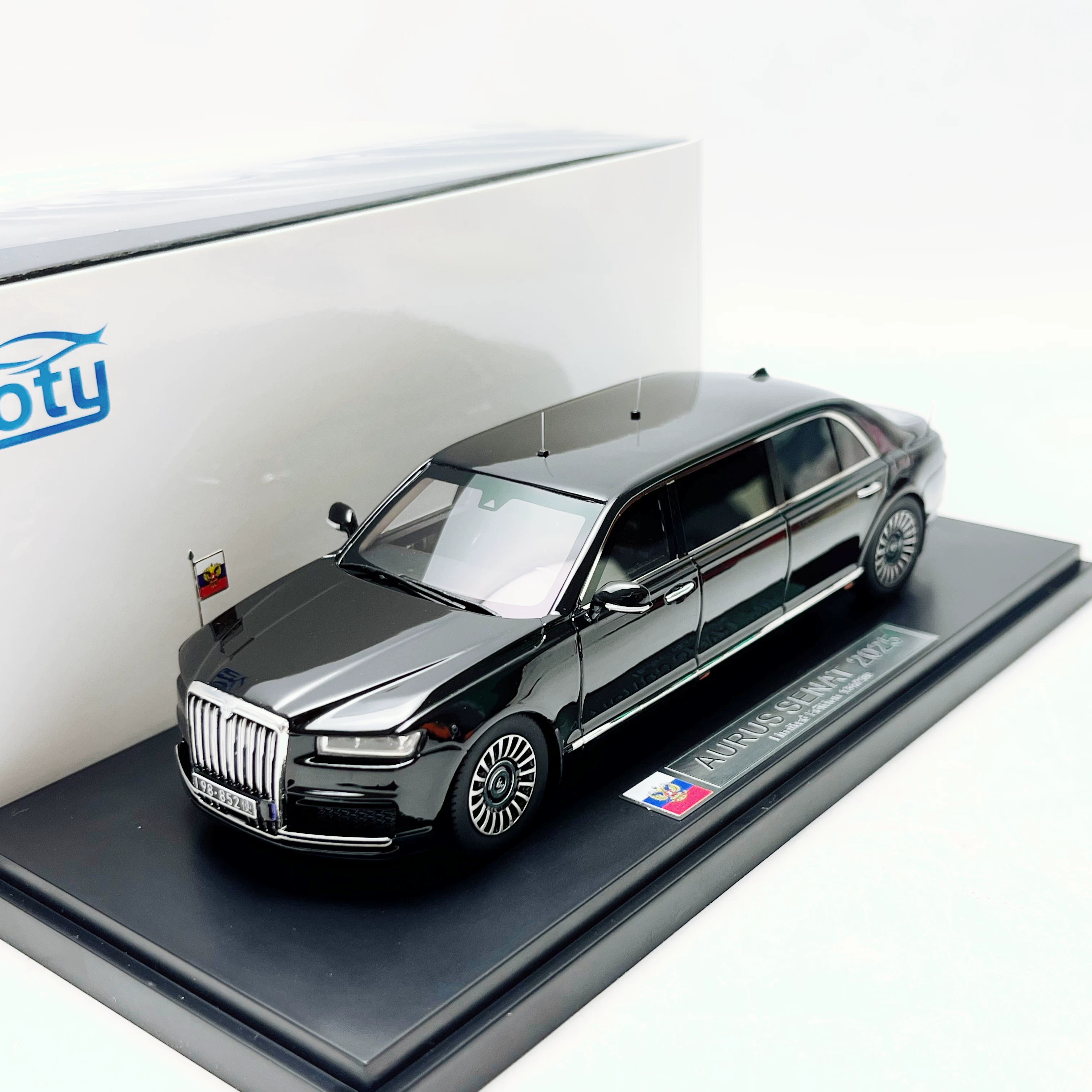 ASTOY 1/43 Россия АУРЮС SENAT 2025 президентская автомобильная модель из смолы