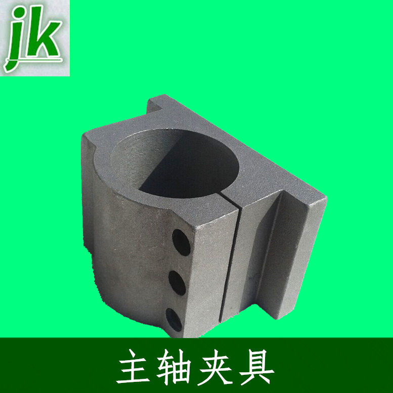 Engraving machine Spindle motor Cast aluminum fixture holder seat sandblasting surface 65mm80mm85mm100mm
