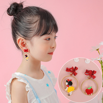2021 New Tide children earrings ear clip anti pain without ear hole jewelry cute little girl earrings fashion accessories