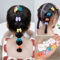 Korean version of childrens head rope hair accessories bow Hairband childrens hair rope baby girl tie tail headwear