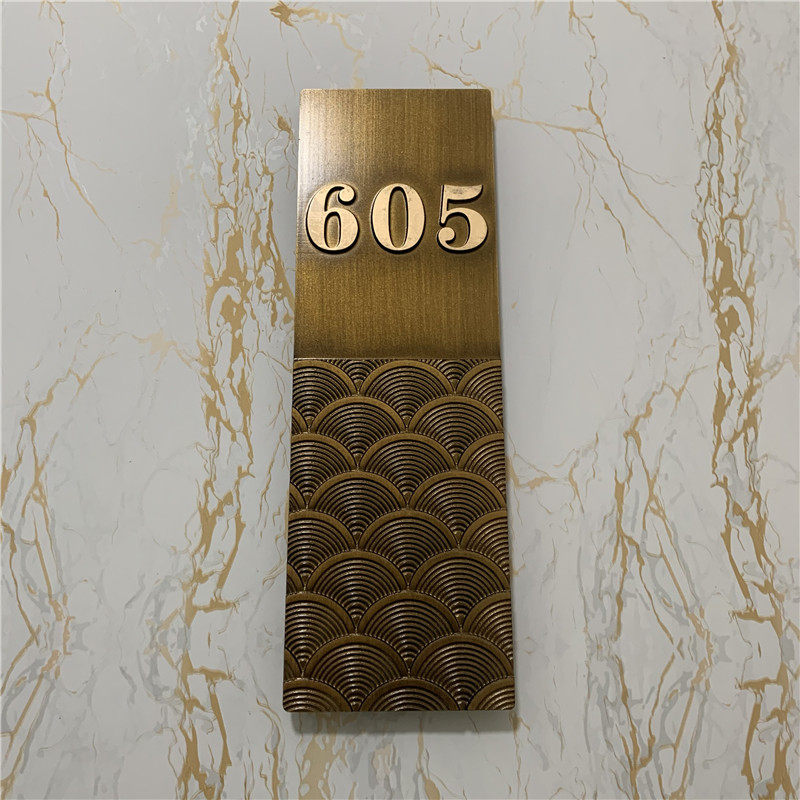 Дверь бренд сделанный на заказ количество бренд вилла сообщество отели пакет Отсек личность творческий высококачественный алюминиевых сплавов латунь декоративный список   