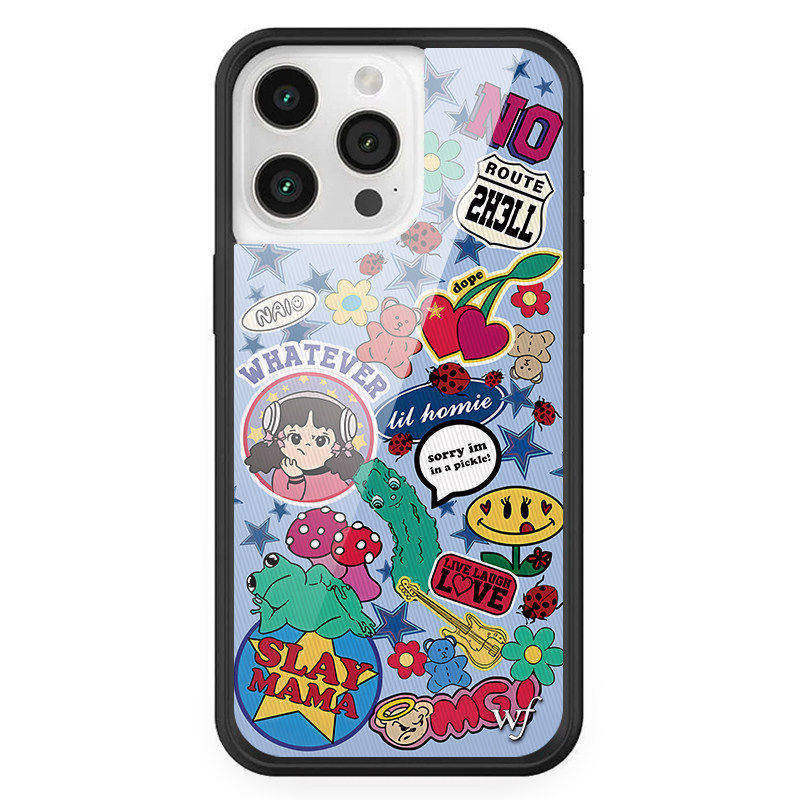 Wildflower Co-Branded Pink Cherries Chocolate Cherry Apple 16Pro Phone Case Suitable for iPhone 15 /14/13Promax Phone Case Celebrity Style Wf Anti-Fall 17