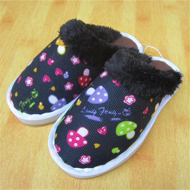 Chaussons enfants en tissu Sequin pour hiver - semelle tendon - Ref 1004740 Image 11