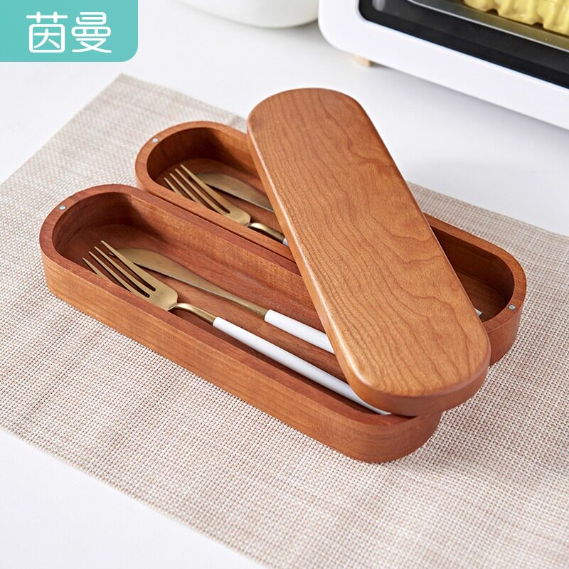 5 Fold Inn Manhu Peach Wood Solid Wood Pencil Case First Accessories Box Miscellaneous Finishing Box Multifunction Containing Box Storage Box