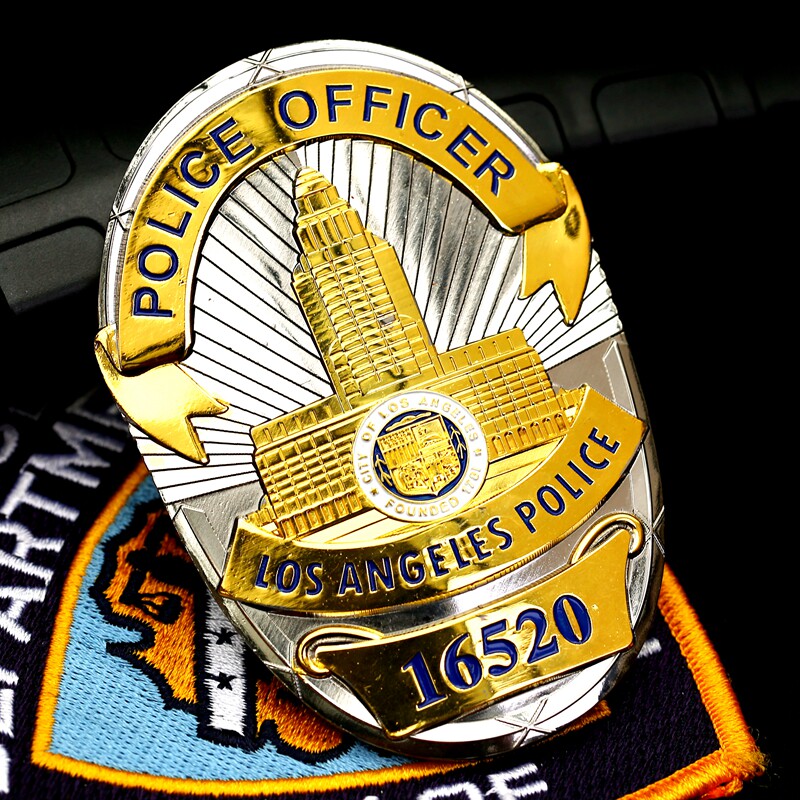 U.S. Rockies Badge LAPD Badge Military Lost Metal Badge Medal Badge Pure Copper