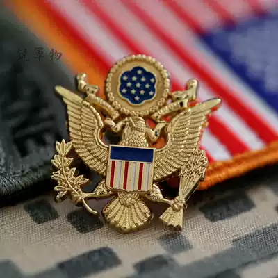 US Army cap badge small cap badge military fan metal badge epaulettes badges usarmour medallion Medal