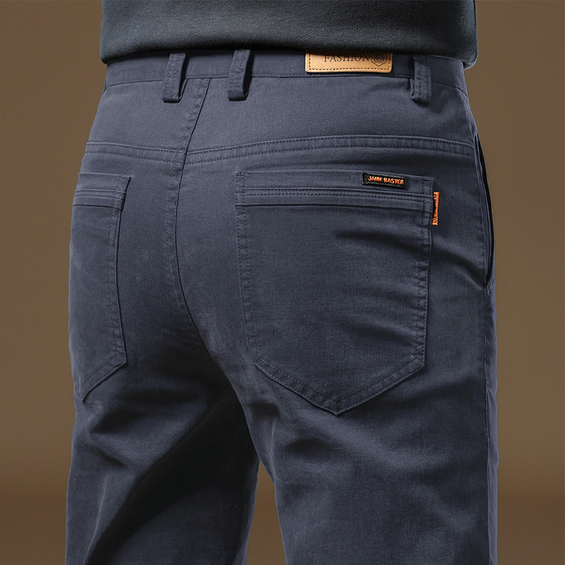 2026 Summer Old Money Style High-End Casual Pants for Men 97% Cotton Straight-Leg Versatile Business Quality Suit Trousers for Men 2026 Summer Old Money Style High-End Casual Pants for Men 97% Cotton Straight-Leg Versatile Business Quality Suit Trousers for Men