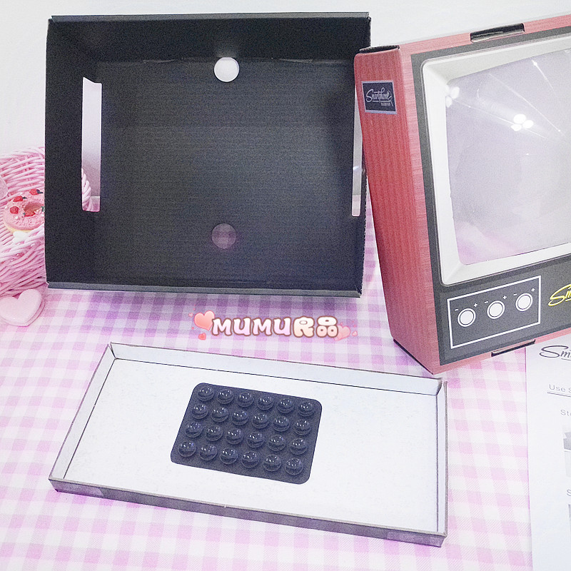 MUMU sáng tạo tốt mini giấy retro máy tính để bàn TV điện thoại di động kính lúp khung lười hoạt hình xung quanh - Carton / Hoạt hình liên quan những hình ảnh sticker dễ thương