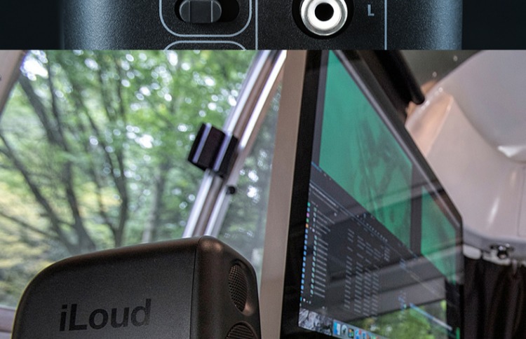 IK iLoud Micro Monitor 3 inch loa màn hình hoạt động Bluetooth máy tính đa phương tiện âm thanh hifi - Loa loa loa soundmax a8800