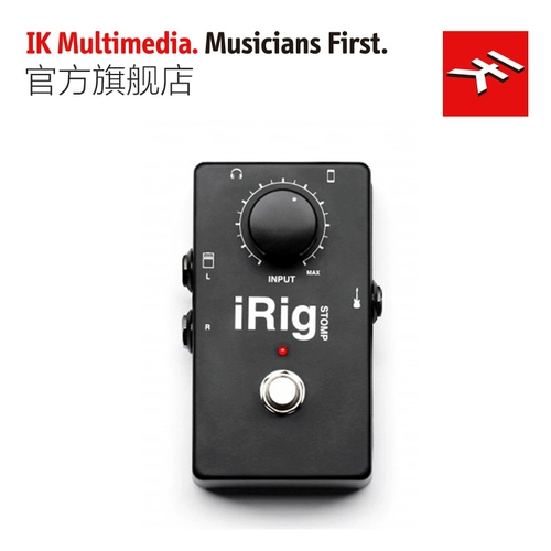IK IRIG STOMP Электрогитара Одно эффективное программное эффект Управление эффектом Connect Amplitube Amplitube