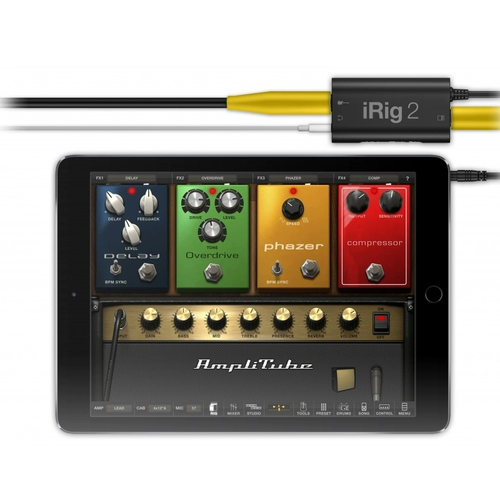 IK Multimedia IRIG2 Electric Guitar Bass Software Effect Effect Sound Card Запись внутренней записи