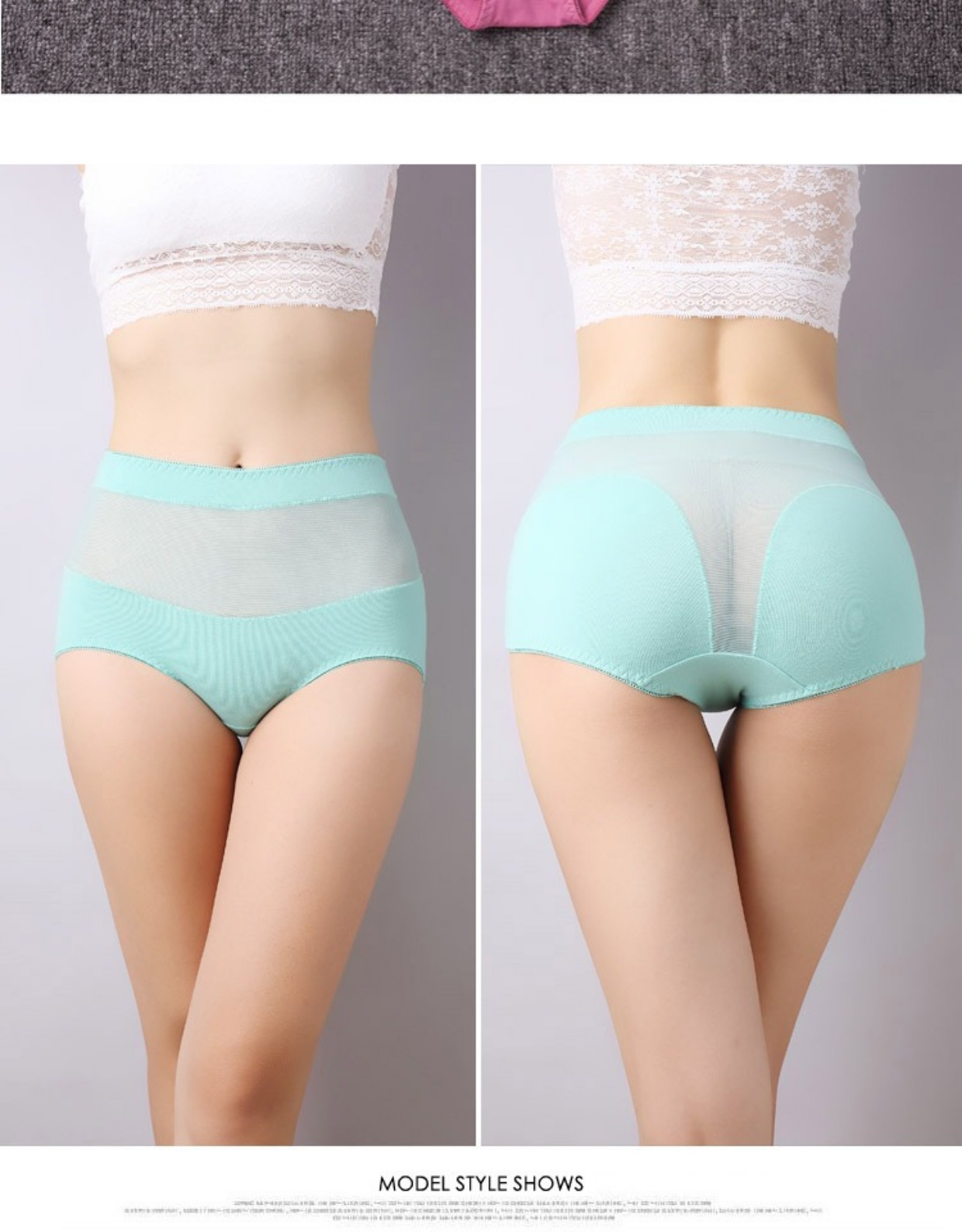 Quần lót nữ Bipedal Eo cao Cotton Fat mm Kích thước lớn 2 Cửa hàng miễn phí Mua 5 tặng 1 quần chip nữ đẹp