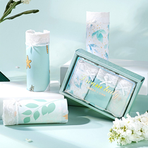 caber Caberly underwear Womans ice thread triangle lace speed and thin 3 pieces of clothing cute and fresh 2230