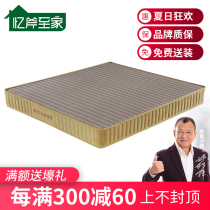 Mattress Single double bed with spring 1 8 meters 3D ice silk mat winter and summer dual-use 1 5m1 2 breathable tatami mat