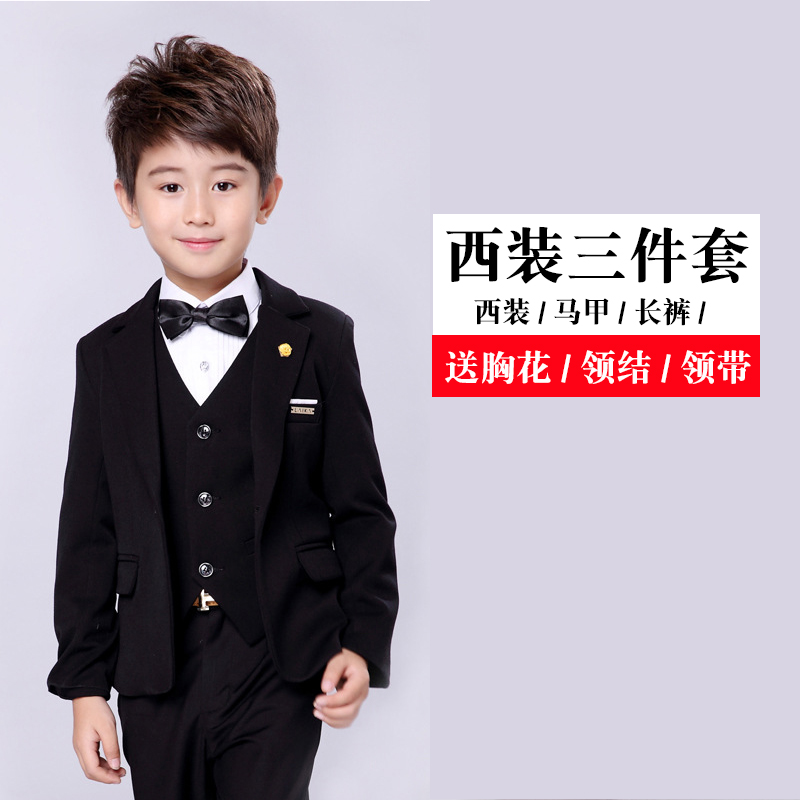 baby boy black suit set