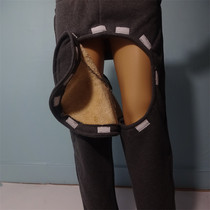 Elderly bed convenient care pants paralysis elderly care pants defecation pants incontinence patients open crotch pants Stroke hemiplegia